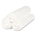 High-Density Trash Bags | Inteplast Group S434822N 43 in. x 48 in. 56 gal 22 mic Interleaved Roll High-Density Commercial Can Liners - Natural (25 Bags/Roll, 8 Rolls/Carton) image number 4