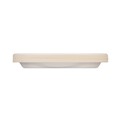 Plates | Hefty RFP D77300 ECOSAVE 6.75 in. Diameter Plate Sugarcane Tableware - White (12/Carton) image number 3