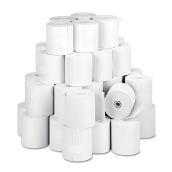 PRODUCTS | PM Company 5479 3 in. x 150 ft. Impact Bond Paper Rolls - White (50/Carton)