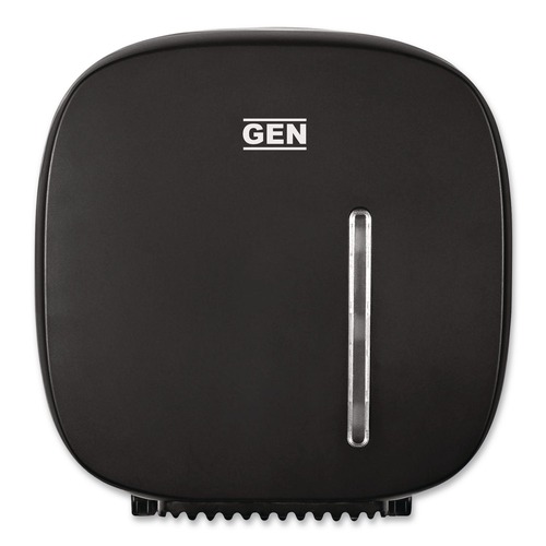 Toilet Tissue Dispensers | GEN R2200BK 10.69 in. x 4.8 in. x 11.2 in. Single JBT Tissue Dispenser - Black image number 0