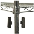 Racks & Shelving | Alera ALESW503624SR NSF Certified Industrial 4-Shelf 36 in. x 24 in. x 72 in. Wire Shelving Kit - Silver image number 5