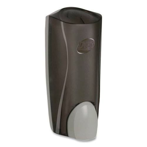 Soap Dispensers | Dial Professional DIA 03922 5.1 in. x 4 in. x 12.3 in. 1 Liter Manual Liquid Dispenser - Smoke image number 0
