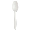 Disposable Spoons | Dixie SSS21P SmartStock Series-B 5.5 in. Mediumweight Plastic Cutlery Teaspoons Refill - White (40/Pack, 24 Packs/Carton) image number 5
