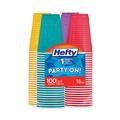 Cups | Hefty C2-1637 16 oz. Easy Grip Disposable Plastic Party Cups - Assorted Colors (400/Carton) image number 0