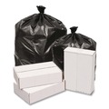 High-Density Trash Bags | GEN H7658UK G 60 gal. 1.6 mil Waste Can Liners - Black (10 Bags/Roll, 10 Rolls/Carton) image number 3