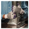 Gloves & Glove Accessories | Ansell 97431 G60 230 mm Purple Nitrile Gloves - Medium/Size 8/Black/White (1-Pair) image number 5