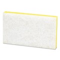 Scouring Pads & Sticks | Scotch-Brite PROFESSIONAL 63 0.7 in. Thick 3.6 in. x 6.1 in. #63 Light-Duty Scrubbing Sponge - Yellow/White (20/Carton) image number 2