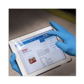 Food Service Disposable & Single Use Gloves | Ansell 54422 6 mil Thick 9.5 in. Long Powder-Free G10 2PRO Nitrile Gloves - Medium, Blue (100/Box) image number 4
