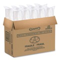 Cup Lids | Dart 8SL Plastic Cold Cup Lids for 8 oz. to 9 oz. Cups - Translucent (100 Pack, 10 Packs/Carton) image number 0