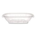 Cleaning Cloths & Wipes | Dart C32SB 5 in. x 5 in. x 1.49 in. 32 oz. Plastic Bowls - Square Clear (252/Carton) image number 3