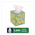 Facial Tissues | Kleenex 54289 Soothing Lotion 3-Ply Facial Tissue - White (8/Carton) image number 2