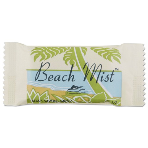 Hygiene Bar Soaps | Beach Mist BCH NO1/2 #1/2 Bar, Beach Mist Fragrance Face and Body Soap (1000/Carton) image number 0