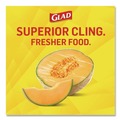 Films | Glad 00020 200 sq. ft. Cling'N Seal Plastic Food Wrap (12/Carton) image number 6