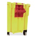 Buckets & Wringers | Rubbermaid Commercial 2064914 WaveBrake 2.0 8.75 gal Plastic Bucket - Yellow image number 5