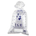 Ice Bags | Inteplast Group IC1120-TT 1.5 mil. 11 in. x 20 in. Ice Bags - Clear (1000/Carton) image number 2