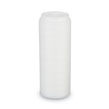 Cup Lids | Dixie 9542500DX 12 oz. - 20 oz. WiseSize Cup 10 oz. - 16 oz. PerfecTouch Dome Drink-Thru Lids - White (50/Pack) image number 2