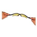 Safety Glasses | Ansell 25659 Nemesis Safety Glasses - Black Frame/Amber Lens image number 3