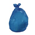 Waste Receptacles | Heritage A6043PX 30 in. x 43 in. 30 gallon 1.3 millimeter Biohazard Infectious Waste Flat Pack Healthcare Biohazard Printed Can Liners - Blue (200/Carton) image number 2