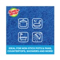Scouring Pads & Sticks | Scotch-Brite 623-10 3 x 6 Non-Scratch Scour Pads - Blue (10/Carton) image number 4