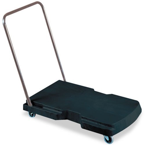 Carts & Trucks | Rubbermaid Commercial FG440000BLA 20.5 in. x 32.5 in. 250 lbs. Capacity Utility-Duty Home/Office Cart Platform - Black image number 0