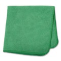Cleaning Cloths & Wipes | Rubbermaid Commercial 1820578 12 in. x 12 in. Microfiber Cleaning Cloths - Green (24/Pack) image number 1