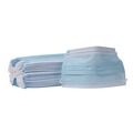 Face Masks | Boardwalk MS2000 3-Ply General Use Face Mask - Blue (2000/Carton) image number 1