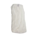 Mop Heads | Boardwalk BWK8003 Enviro Clean Looped Mop Head With Tailband - Large, White (12/Carton) image number 1
