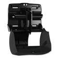Toilet Tissue Dispensers | Tork 565728 11.06 in. x 7.18 in. x 8.81 in. Twin Bath Tissue Roll Dispenser for OptiCore - Black (1/Carton) image number 5