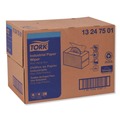 Cleaning Cloths & Wipes | Tork 13247501 12.8 x 16.5 4-Ply Industrial Paper Wiper - Blue/Unscented (180/Carton) image number 1