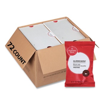 | Seattle's Best 12420873 2.1 oz. Packet Premeasured Coffee Packs - 6th Avenue Bistro (72/Carton)