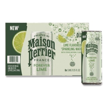PRODUCTS | Nestle 12575240 11.15 oz Maison Perrier Sparkling Water - Lime (8/Box)
