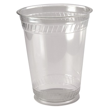 Fabri-Kal 000000000009509106 Greenware 16 oz Cold Drink Cups - Clear (50/Sleeve, 20 Sleeves/Carton)
