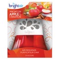Metered Dispenser Refills | BRIGHT Air BRI 900022 2.5 oz. Scented Oil Air Freshener - Macintosh Apple and Cinnamon, Red (6/Carton) image number 0