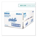 Perforated Roll & Hand Towels | Windsoft WIN105 9.25 in. x 9.5 in. 1-Ply Multifold Paper Towels - White (16 Packs/Carton) image number 5