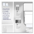 Perforated Roll & Hand Towels | Cottonelle 53862 CleanCare 2-Ply Septic Safe Bathroom Tissue - White (36/Carton) image number 8
