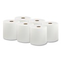Perforated Roll & Hand Towels | Livi VPG Select 46528 8 in. x 1000 ft. 1-Ply Hard Wound Roll Towel - White (1-Carton) image number 2