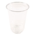 Cups | Boardwalk BWKPET10 10 oz. PET Cold Cups - Clear (1000/Carton) image number 2