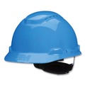 Head & Face Protection | 3M H-703SFV-UV SecureFit H-Series 4-Point Pressure Diffusion Ratchet Suspension H-700 Vented Cap with UV Indicator Hard Hats - Blue image number 0