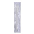 Disposable Spoons | Boardwalk BWKTSHWPPWIW Heavyweight Wrapped Polypropylene Teaspoon Cutlery - White (1000/Carton) image number 2