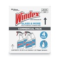 Disinfecting & Cleaning Solutions | Windex 327171 32 oz. Spray Bottle Original Glass Cleaner - Fresh Scent (4/Carton) image number 3