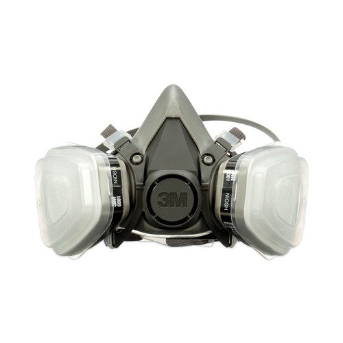 Respiratory Protection | 3M 6211P1-DC Half Facepiece Paint Spray/Pesticide Respirator - Medium image number 0