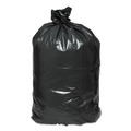 Low-Density Trash Bags | Earthsense Commercial 1507102 56 Gallon 1.25 mil. 43 in. x 48 in. Linear Low Density Recycled Can Liners - Black (100/Carton) image number 5