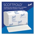 Perforated Roll & Hand Towels | Scott 01960 7.8 in. x 12.4 in. 1-Ply Pro Scottfold Towels - White (25 Packs/Carton) image number 8