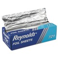 Foil Wraps | Reynolds Wrap 000000000000000721 10.75 in. x 12 in. Interfolded Aluminum Foil Sheets (6/Carton) image number 0