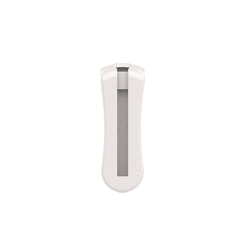 Soap Dispensers | Gilchrist & Soames 100321 1.25 in. x 0.84 in. x 3.65 in. Pure by Gloss and GuildplusPepper ABS Tape Mount Mini Bracket - White (48/Carton) image number 0