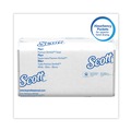Perforated Roll & Hand Towels | Scott 04442 7.5 in. x 11.6 in. Slimfold Towels - White (90/Pack, 24 Packs/Carton) image number 5