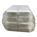 Food Containers & Lids | GEN 15WH 8.38 in. x 3.94 in. x 1.1 in. #1.5 Meat Trays - White (1,000/Carton) image number 0
