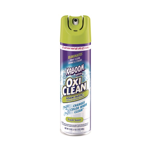 Bathroom Cleaners | Kaboom 57037-00071 Foamtastic 19 oz Spray Can Bathroom Cleaner - Fresh Scent image number 0