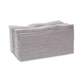 Perforated Roll & Hand Towels | Tork 520374 16.34 x 14 1-Ply Industrial Cleaning Cloths - Gray (210/Carton) image number 1