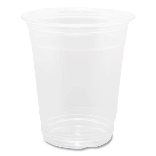 Cups | Karat C-KC12-S 12 oz. 92 mm Rim Diameter PET Plastic Cups - Clear (1000/Carton) image number 0